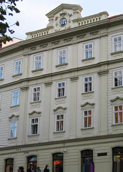 Дом Якуба Виммера (дворец Поргесов) в Праге, в котором останавливался А.С. Суворов. 