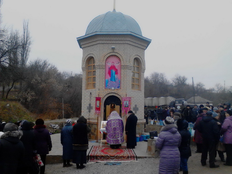 Праздника Крещения в Кировограде (бывший Елисаветград) в часовне Блаженного Даниила