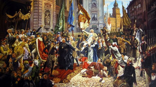 Конституция 3 мая 1791 года. Ян Матейко 1891.