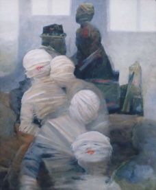 Мумии. Польский художник Ярослав Микласевич, 2003.