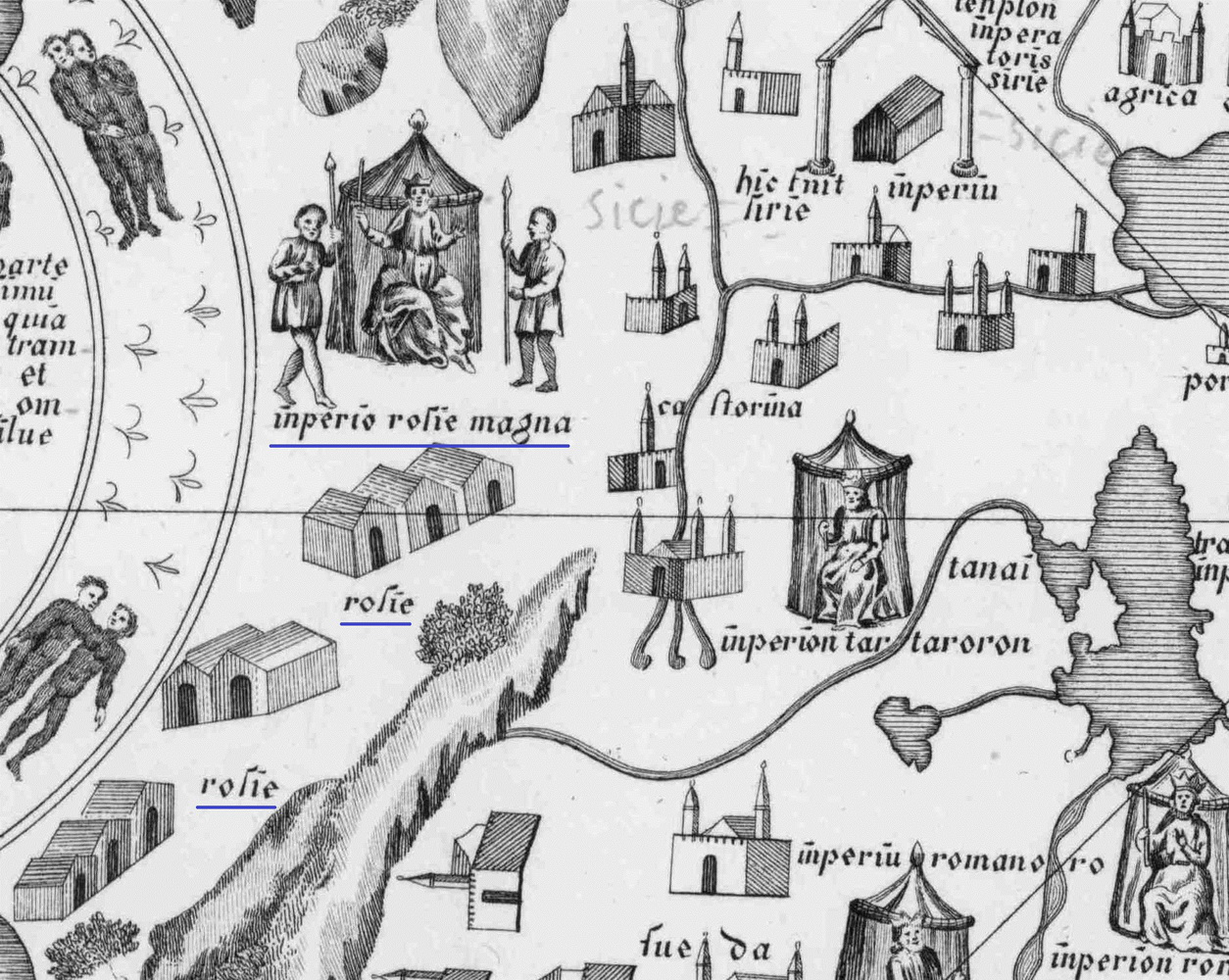 5. Копия карты Андреа Бианко 1436 г. Фрагмент