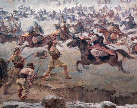 Hungarian warriors