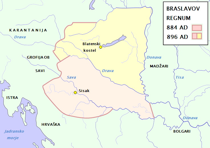 Territory governed by Braslav