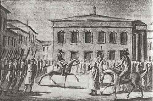 Вступление русских войск в Вильно 5 декабря 1812 г.
