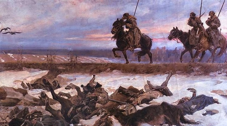 Войцех Коссак «Весна 1813 года»