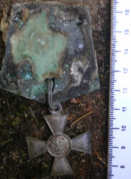 Георгиевский крест из Воложинского района