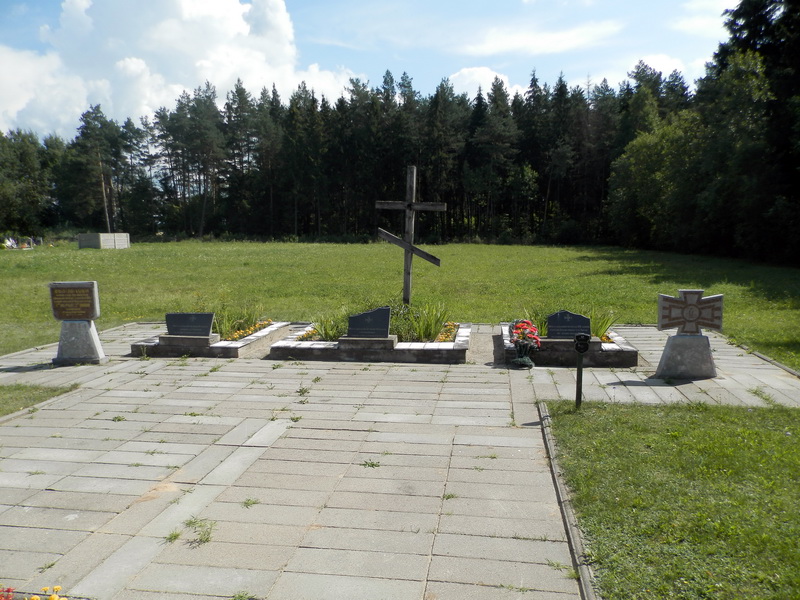 Захоронение на Вилейском кладбище.