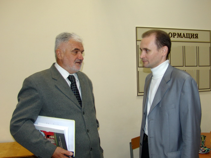 Милан Парошки и Александр Гронский