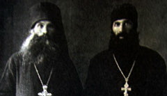 Архимандрит Серафим (Шахмуть) и иерей Григорий Кударенко