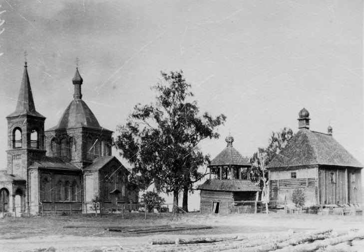 Церковь в деревня Городная Столинского района, Брестской области. 1929 год.