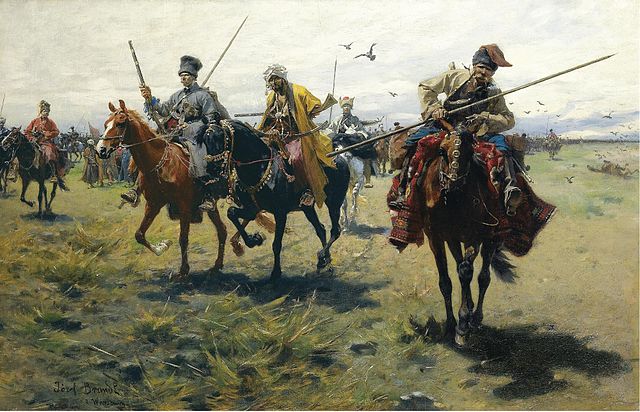 Запорожские казаки и татары