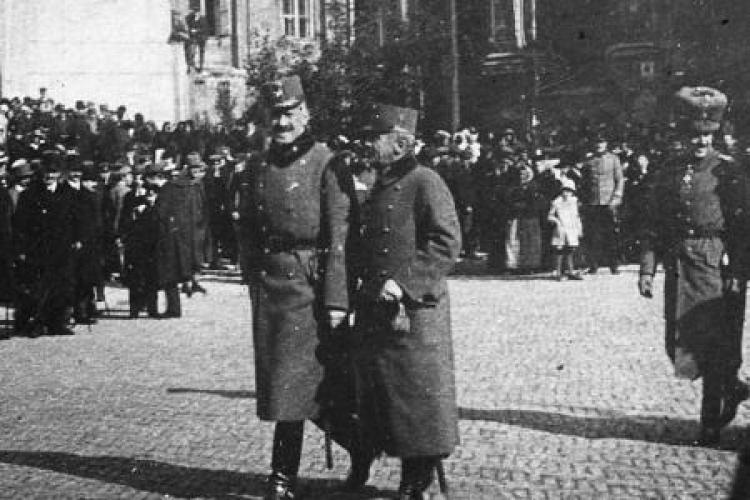 Генералы Станислав Шептицкий и Карл фон Кук в Люблине после провозглашения Акта 5 ноября.