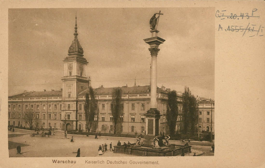 Варшавский Королевский Замок - резиденция Регентского совета