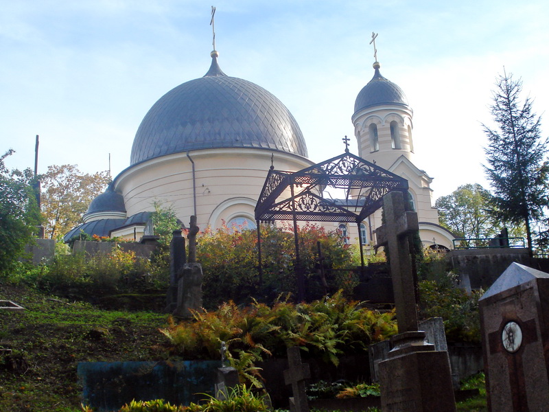 Церковь св. Евфросинии на православном кладбище в Вильно