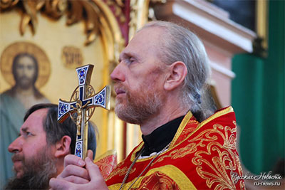 Настоятель Свято-Евфросиниевской церкви протоиерей Владимир Ринкевич.
