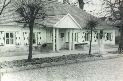 Кобринский музей имени Александра Суворова в 1950 году. Из музейной экспозиции.