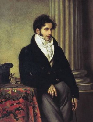С.С. Уваров. Портрет работы О.А. Кипренского. 1816