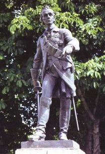Памятник А.В.Суворову в Кобрине. Скульптор В.С.Чеботарев