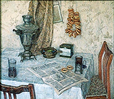 Утро. Белорусский художник Андрей Ткаченко. 1999