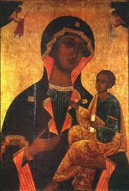 Икона Богоматери Одигитрии Иерусалимской из Пинской Варваринской церкви