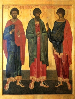 Святые мученики Виленские Антоний, Иоанн и Евстафий